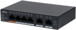 Switch DAHUA CS4006-4GT-60 Type L2 Desktop/pedestal PoE ports 4 60 Watts DH-CS4006-4GT-60 DH-CS4006-4GT-60 | 6923172571144