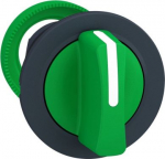 Head for selector switch, Harmony XB5, flush mounted green 3 pos return right to center ZB5FD803 | 3606481340030