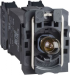 Light block with body/fixing collar with BA9s incandesc. bulb 220...240V 1NO+1NC. range of product: Harmony XB5 - product or component type: complete body/contact assembly and light block - device short name: ZB5 - fixing collar material: plastic - c ...