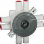 Multifix Ceiling - ceiling box 42 mm - c/c 70 mm - 8 integrated stubs IMT36339 | 3606480160530