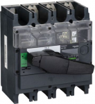 Visible break switch-disconnector Compact INV500, 500A, 3p. range: Compact - product name: INV500 - poles description: 3P - network type: AC, DC - network frequency: 50/60 Hz - handle colour: black - [Ie] rated operational current: AC-21A: 500 A AC 5 ...