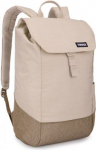 Thule | Lithos | Backpack 16L | Fits up to size 16 " | Laptop backpack | Pelican Gray/Faded Khaki TLBP213 PELICAN GRAY | 085854256278