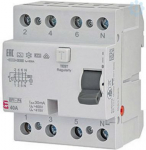 EFI-P4 A 40/0.03 Residual Current Circuit Breaker (RCCB) 40A 3P+N 30mA A 002061512 | 3838895851417