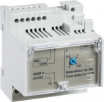 Adjustable time delay relay for voltage release MN, 48/060 V AC/DC. range of product: Masterpact NT, Masterpact NT UL 489, Masterpact NW, Masterpact NW DC, Masterpact NW UL 489, NS1600b...3200, NS630b...1600, NSX100...250, NSX100...250 DC, NSX400...6 ...