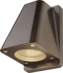 Outdoor wall light WALLYX QPAR51, IP44, 50W, bronze 227198 | 4024163116114