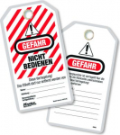 &ldquo;Do not operate&rdquo; sign, german 146x80mm 120176 | 4011923629434