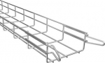Mesh cable tray with integrated connection, 60x150x3000mm DZI 60X150_VEZ | 8595568939944