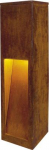 RUSTY 50 LED SLOT floor stand, rusted steel, 8.6W COB LED, 3000K, IP55 233447 | 4024163157513