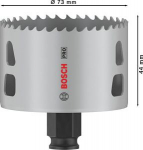 73 mm augusaag PRO PC Plus Multi Material 2608594401 | 6949509240453