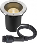 DASAR 2.0 round cover 24&deg; 3000K incl. DALI driver stainless steel 1007243 | 4024163275262