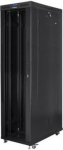 Lanberg | Rack cabinet 19" free-standing 47U/800x1200 (flat pack) with glass door, LCD | FF01-8247-12BL | Black FF01-8247-12BL | 5901969440249