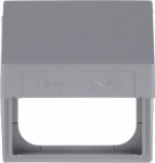 For attaching cover plates from the Busch-balance&reg; SI range. Delivery without cover plate. With sealing ring. With hinged lid. 2CKA001719A0219 | 4011395226865