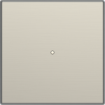 Cover plate Without imprint for Switch/push button Single push button Stainless steel - Sky Niessen 2CLA852620A1401 | 8427238146270