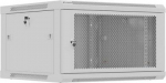 Lanberg Wall mounted installation cabinet 19" 9U 600X600 | WF01-6606-23S | Grey WF01-6606-23S | 5901969447460
