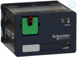 Power plug-in relay, Zelio RPM, 4 C/O, 24 V AC, 15A, with LED. range of product: Zelio Relay - series name: Power - product or component type: plug-in relay - device short name: RPM - contacts type and composition: 4 C/O - contacts operation: standar ...