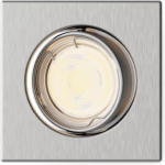 Downlight Peridot with frame, 7W, GU10, IP20, nickel 929004669731 | 8720169392700