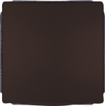 Socket outlet, 10/16A 250V, with spring flap, with child protection, 68x68mm, Chocolate brown, DELTA style 5UB1842-0CH01 | 4001869583648