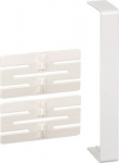 OptiLine 45 - joint cover piece - 185 x 55 mm - PC/ABS - polar white ISM10506P | 3606480681899