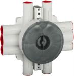 Multifix Ceiling - ceiling box 50 mm - c/c 70 mm - 8 integrated stubs IMT36340 | 3606480160547