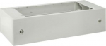 Polyester glassreinforced plinth for encl. PLM75 front opening IP44-IK10 RAL7035 NSYZM253G | 3606480777912