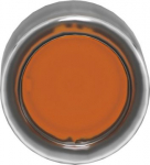 Head for illuminated push button, Harmony XB4, metal, orange flush, 22mm, universal LED, spring retu ZB4BW553 | 3389110892819