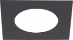 Numinos&reg; S Mounting Frame, square 160/100mm black 1006141 | 4024163262255