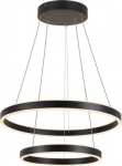 ONE DOUBLE PD PHASE UP/DOWN, Indoor LED pendant, 35W, CCT switch 2700/3000K, black 1004765 | 4024163249157