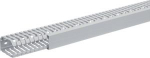 Slotted panel trunking made of PVC BA7 60x40mm grey BA760040 | 4012740878555