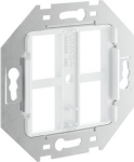 Mounting frame Keystone 4-gang, for Central plate UAE 4-gang, hfr, purewhite GMKS49010 | 4012740981842