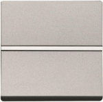 N2202 PL Two way switch, silver, 2 modules Zenit 2CLA220200N1302 2CLA220200N1301 | 8427238067438