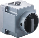 Switch enclosure PCE MERZ ML016.2-RG4/OB 32A 0-1 2P IP65 3 padlocks silver/black ML032.2-RG4/OB | 5902082026402