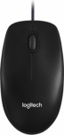 Logitech | Mouse | M100 | Optical mouse | Optical | Wired | Black 910-006652 | 5099206104242