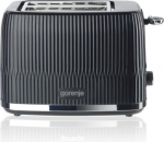 Gorenje Toaster | T850DPB | Number of slots 2 | Housing material Plastic | Black T850DPB | 3838782825835