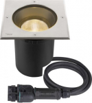 DASAR 2.0 XL square cover 24&deg; 3000K incl. DALI driver in stainless steel 1007244 | 4024163275255