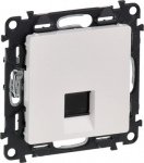 RJ 45 socket Valena Life - Cat. 6 UTP - with cover plate - white 753142 | 3414970475220