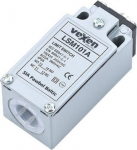 LSM101A limit switch 1NO/1NC in metal housing IP65 with metal end plunger LSM101A | 4752255006882