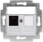 Data socket outlet, RJ45 CAT5+Dummy plug 2CHH295117A6070 | 8592624111801