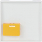 As cover for cancel button with LED telltale lamp. With yellow cancel button. As alternative to Ackermann covers 88881 M3 and 88881 M3N. 2CKA001724A4396 | 4011395227718