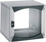 Wall-Mounted Open Box 21U W600 D600 Fixed 19" Glazed Door R7035. range of product: Actassi OPB - product or component type: 19" enclosure - device application: cabling - enclosure mounting: wall mounted - product specific application: to mount 19" eq ...