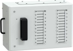 Canalis -Tap-off unit for modular circuit breakers- 3L+N+PE, 24modules of 18mm. range of product: Canalis - product name: KS - product compatibility: modular device - mounting mode: plug-in - tap-off unit polarity: 3L+N+PE - provided equipment: 1 DIN ...