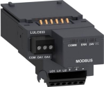 Communication module, TeSys Ultra, 24VDC, Modbus RTU, front side LULC033 | 3389119202091