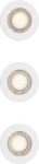 Downlight Peridot, 7W, GU10, IP20, 83mm, white, 3 pcs. 929004669801 | 8721103037077