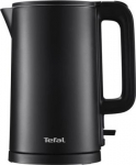 TEFAL | KO1408E0 Thermo Protect | Kettle | Electric | 1500 W | 1.5 L | Stainless steel/Plastic | 360&deg; rotational base | Black KO1408E0 | 3045387294687