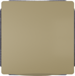 Socket outlet, 10/16A 250V, with spring flap, with child protection, 68x68mm, malt gold, DELTA style 5UB1842-0MG01 | 4047624274406