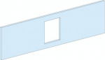 Front plate, PrismaSeT P, for INS-INV250, 4M, horizontal, fixed, white, RAL 9003 LVS03617 | 3606481872531
