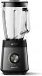 Philips Blender | HR3041/00 | Tabletop | 1200 W | Jar material Glass | Jar capacity 1.5 L | Ice crushing | Black HR3041/00 | 8720389032622