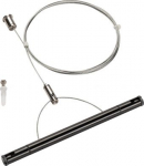 TENSEO steel wire suspension, black 1002697 | 4024163229104