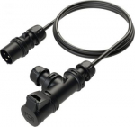 T-Connector 1x16/3 (2P+PE) 6h IP44, 1.5m black 94325001 | 9003399738098