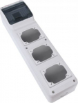 Consumer unit 6 mod., 3 openings, 490x125x107mm M-Box 6S 1518063 | 9003399211164