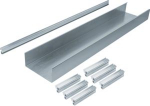 on-floor trunking base one-sided, width=150 height=70mm, dry care AKU1500701 | 4012002239377